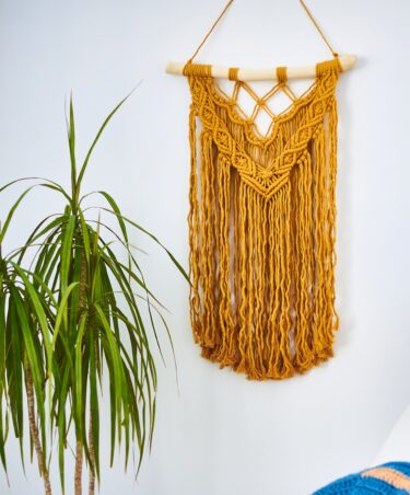 DIY ของแต่งบ้านจากเชือก Macrame